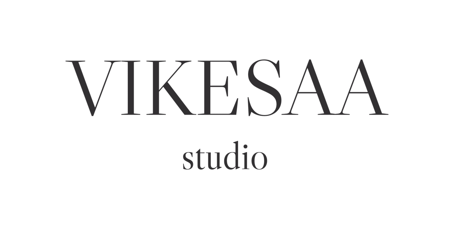 Vikesaa studio logo sort